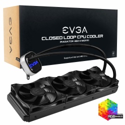 EVGA CLC Enfriamiento Líquido para CPU, 3x 120mm, 500 - 2400RPM 