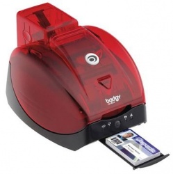 Evolis Badgy, Impresora de Tarjeta, USB, Rojo 