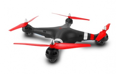 Drone Evorok Dragon, 4 Rotores, 150 Metros, Negro/Rojo 
