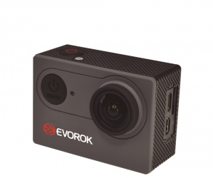 Cámara Deportiva Evorok Travel III, 20MP, 4K Ultra HD, Micro SD max. 64GB, Negro 