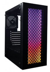 Gabinete Evotec Beijingi con Ventana RGB, Mini-Tower, ATX/Micro-ATX/Mini-ATX, USB 3.0/2.0, sin Fuente, 3 Ventiladores Instalados, Negro ― ¡Obtén $100 en saldo de regalo para tu próxima compra! 