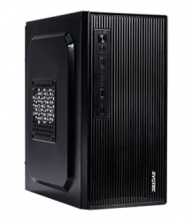 Gabinete Evotec Oslo EV-1023, Mini-Tower, Micro-ATX/Mini-ITX, USB 2.0/3.0, con Fuente de 500W, sin Ventiladores Instalados, Negro 