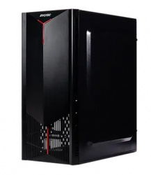 Gabinete Evotec Kyoto EV-1025, Mini-Tower, ATX/Micro-ATX/Mini-ITX, USB 2.0, con Fuente de 500W, sin Ventiladores Instalados, Negro 