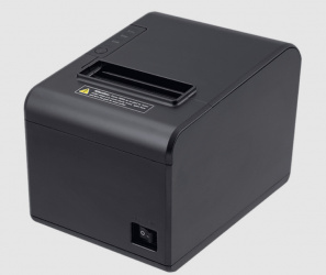 Evotec EV-3005 Impresora de Tickets, Térmica Directa, 203 x 203 DPI, Serial/Paralela/USB/LAN/USB, Negro 
