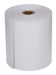 Evotec Rollo de Papel Térmico, 80mm x 80mm Blanco, 50 Piezas 