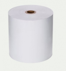 Evotec Rollo de Papel Térmico, 127mm x 80mm Blanco, 50 Piezas 