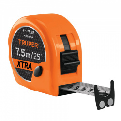 Flexómetro Expert EXTRA, 7.5 Metros, 29mm, Naranja/Negro 