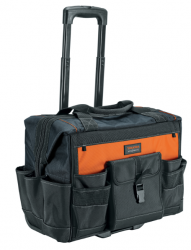 Expert Mochila para Herramienta 101902, 13 Compartimentos, Negro 