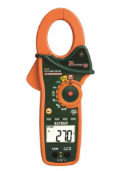 Extech Pinza Amperimétrica EX810, 600V AC / 600V DC, 1000A DC, 0.001 - 4kHz 