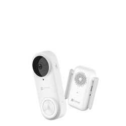 Ezviz Videoportero/Interfon CS-DB2, Inalámbrico, Blanco 