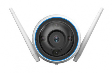 Ezviz Cámara de Seguridad IP Smart WiFi Domo IR para Exteriores H3 3K, Inalámbrico, 2880 x 1620 Pixeles, Día/Noche  