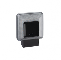 FAAC Lámpara Intermitente XLED, 24V, 40 Leds, Negro, para Motores Corredizos 