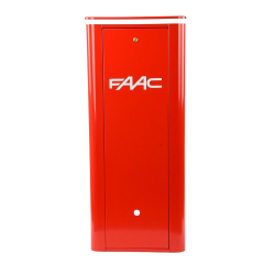 FAAC Gabinete para Control de Acceso Vehicular 416016, Acero Galvanizado, Compatible con Barrera FAAC B680H 