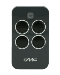 FAAC Control Remoto XT4, 4 Botones, RF inalámbrico 