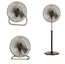 Fancy Ventilador Pedestal MISF-1806, 3 Velocidades, 18'', Gris 