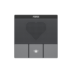 Fanvil Intercomunicador Wi-Fi  A10W, 3 Botones, Altavoz, Alámbrico, Negro/Gris 