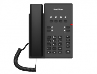 Fanvil Teléfono IP H1, Alámbrico, 2 Líneas, 8 Teclas Programables, Altavoz, Negro 