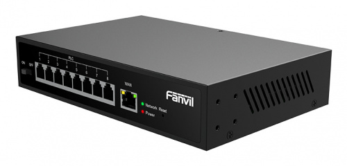 Switch Fanvil PN8, 8 Puertos Fast Ethernet 10/100, 48 Gbit/s, No Administrado  