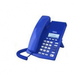 Fanvil Teléfono IP con Pantalla LCD X3B, 2 Líneas, Altavoz, Azul 