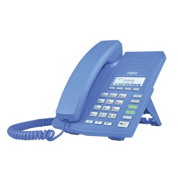 Fanvil Teléfono IP X3, 2 Líneas, Altavoz, Azul 
