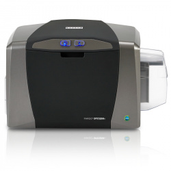 HID DTC1250e Simplex Impresora de Credenciales, Sublimación/Transferencia Termica, 300 x 300 DPI, USB 2.0, Negro 