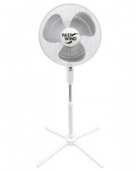 Fast Wind Ventilador de Pedestal FS-16A, 3 Velocidades, 16