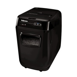 Fellowes Trituradora de Corte Cruzado AutoMax 200C, hasta 200 Hojas, 32 Litros 