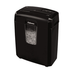 Fellowes Trituradora de Corte Cruzado Powershred 9C, 9 Hojas, Negro 