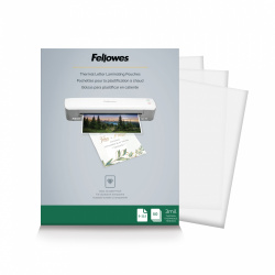 Fellowes Mica Térmica, Carta, 50 Piezas 