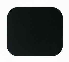 Mousepad Fellowes 58024, 20 x 22.8cm, Grosor 4mm, Negro 