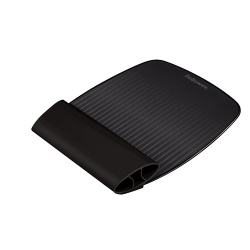 Mousepad con Descansa Muñecas Fellowes I-Spire, 19.8 x 25.4cm, Grosor 26mm, Negro 