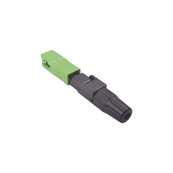 FiberHome Conector Fibra Óptica SC Macho, Multimodo, Verde/Negro 