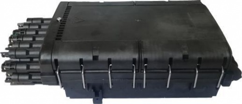 FiberHome Caja de Empalme para Fibra Óptica FDP-430D, 37 x 21 x 12.4cm, Negro 