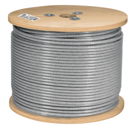 Fiero Cable de Acero 48807, 7x7, 300 Metros 