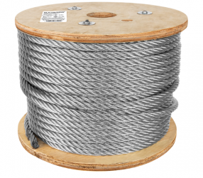 Fiero Bobina de Cable Flexible de Acero 48819, 75 Metros 