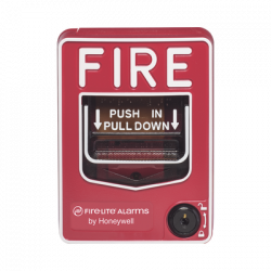Fire-Lite Estación Manual de Emergencia, Alámbrico, Rojo, Texto en Inglés 