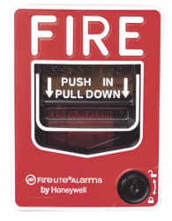 Fire-lite Estación Manual de Emergencia BG-12LX, Alámbrico, 24V 