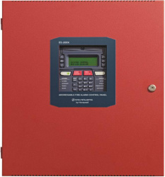 Fire-Lite Panel de Alarma Contra Incendio de 198 Zonas ES-200X, 24V, Rojo 