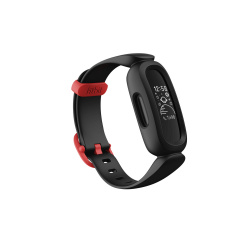 Fitbit Smartwatch para Niños Ace 3, Touch, Bluetooth 4.2, Android/iOS, Negro/Rojo - Resistente al Agua 