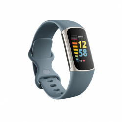 Fitbit Smartwatch Charge 5, Touch, Bluetooth, Android/iOS, Azul - Resistente al Agua 