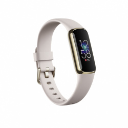 Fitbit Smartwatch Luxe, Touch, Bluetooth, Android/iOS, Blanco Marfil - Resistente al Agua 