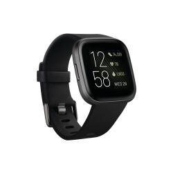 Fitbit Smartwatch Versa 2, Touch, Bluetooth 4.0, Android/iOS, Negro - Resistente al Agua 