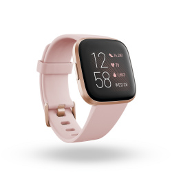 Fitbit Smartwatch Versa 2, Touch, Bluetooth 4.0, Android/iOS, Rosa - Resistente al Agua 