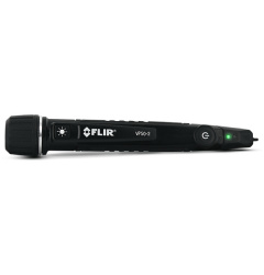 Flir Detector de Voltaje, min 90V - máx 1000V, con Triple Alarma y Linterna, Negro 