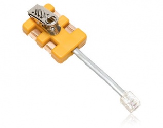 Fluke Adaptador Modular de 4 Hilos, Amarillo 