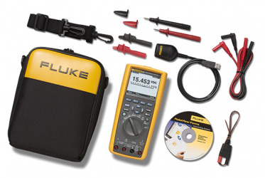 Fluke Multímetro Digital 287, 1000.0V, Amarillo 