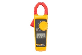 Fluke Amperimetro de Gancho 323, CAT III 600V/CAT IV 300V, Negro/Amarillo 