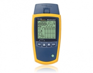 Fluke Probador de Cables MicroScanner2, UTP/FTP/SSTP/Coaxial, Amarillo/Azul 