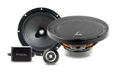 Focal Bocinas para Auto ASE-165, 60W, 2 Vías, Negro 