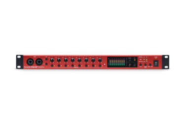 Focusrite Preamplificador Clarett+ OctoPre, 8x XLR, 8x 6.3mm, Rojo/Negro 